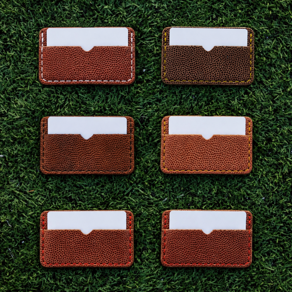 DIY Minimalist Football Wallet Kit