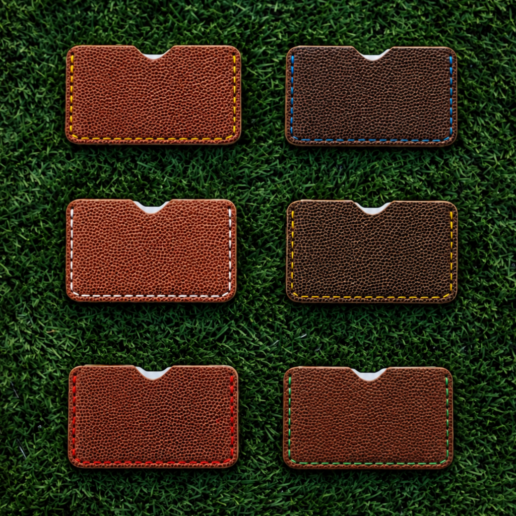 DIY Minimalist Football Wallet Kit